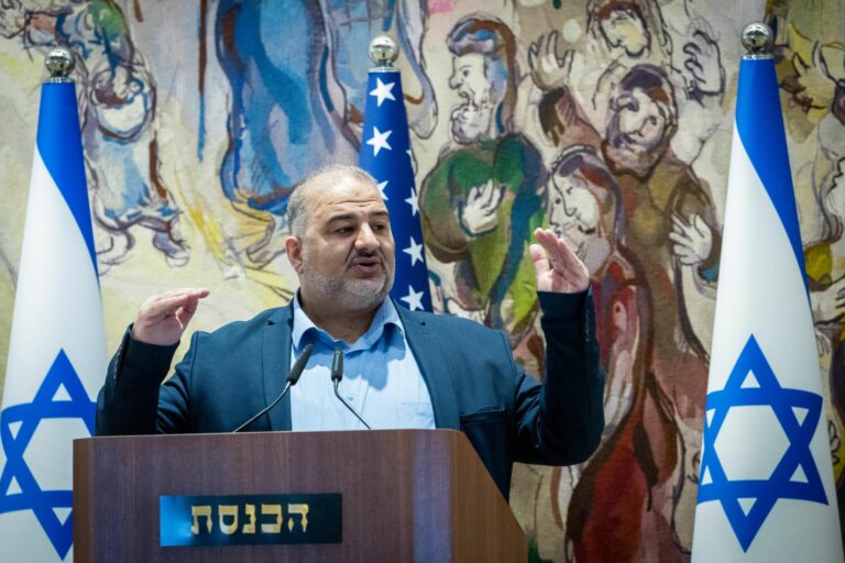 The Islamist Disruptor of Israel MK Mansour Abbas Speaks